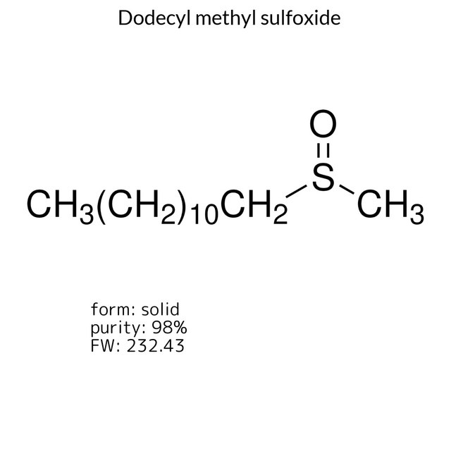 Dodecyl methyl sulfoxide