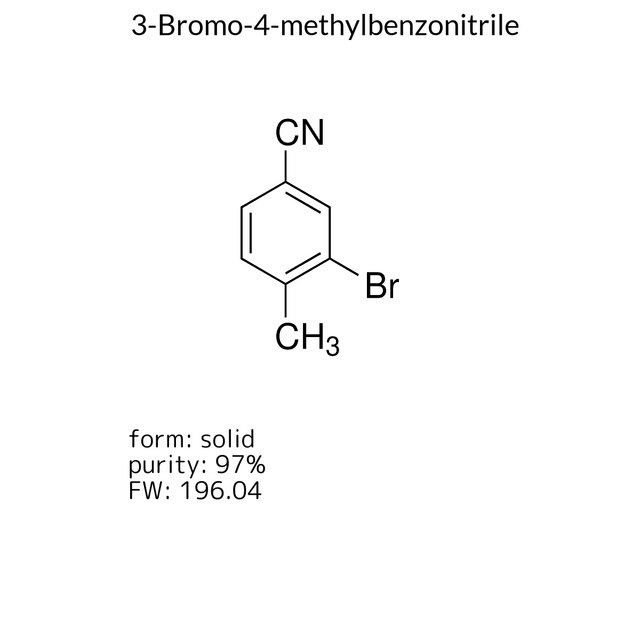 3-Bromo-4-methylbenzonitrile