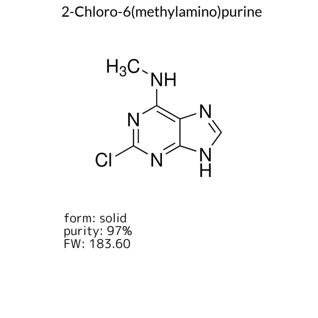 2-Chloro-6(methylamino)purine