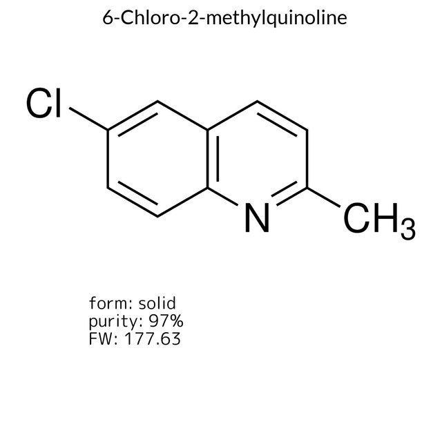 6-Chloro-2-methylquinoline