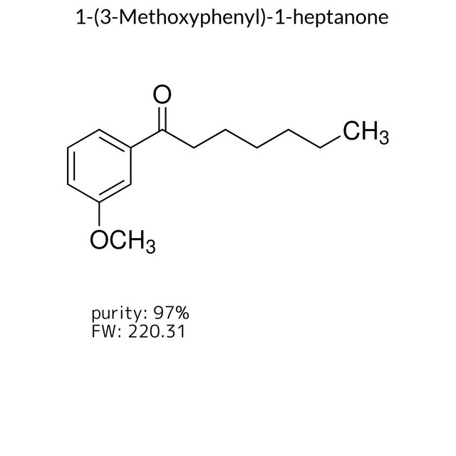 1-(3-Methoxyphenyl)-1-heptanone