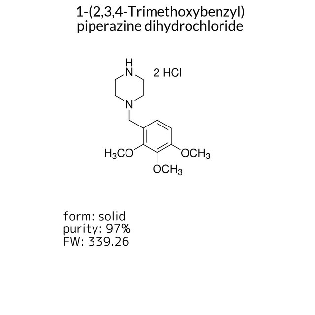1-(2,3,4-Trimethoxybenzyl)piperazine dihydrochloride