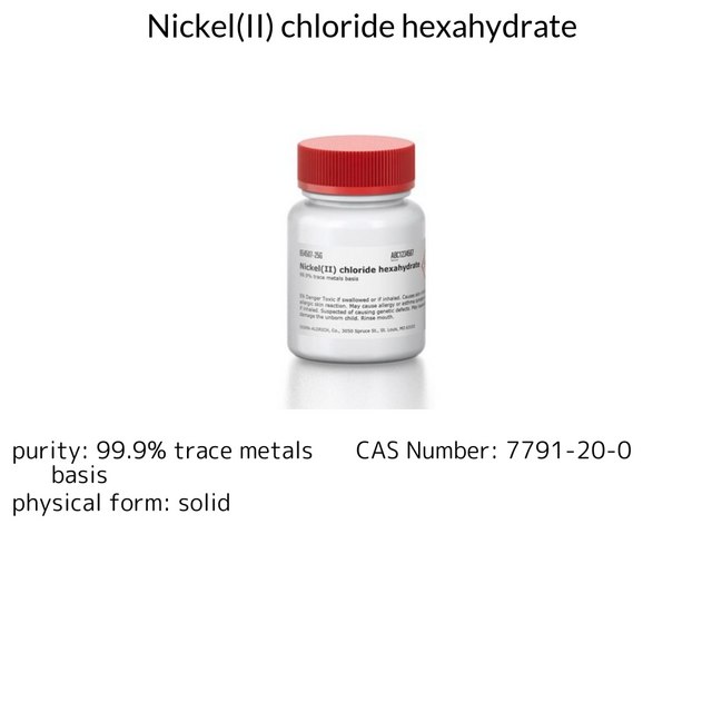 Nickel(II) chloride hexahydrate