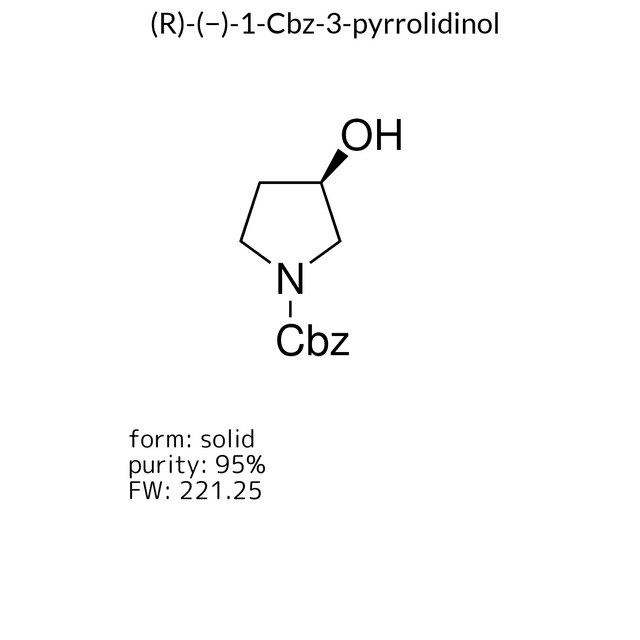 (R)-(?)-1-Cbz-3-pyrrolidinol