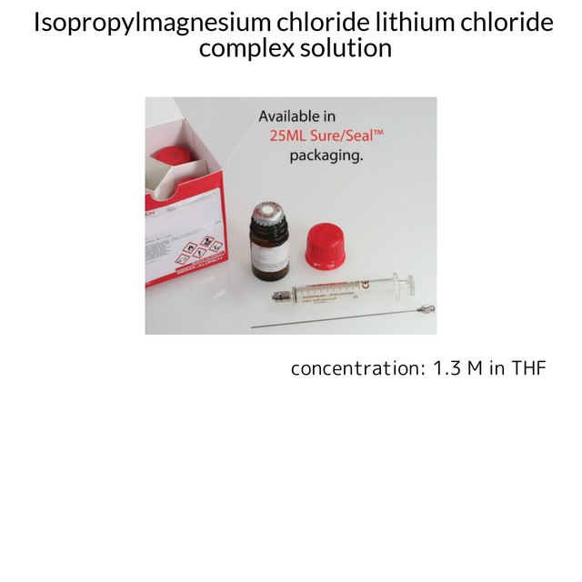 Isopropylmagnesium chloride lithium chloride complex