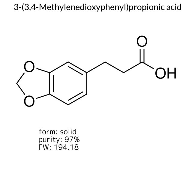 3-(3,4-Methylenedioxyphenyl)propionic acid