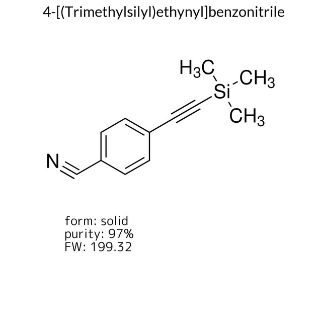 4-[(Trimethylsilyl)ethynyl]benzonitrile