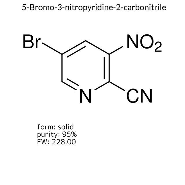5-Bromo-3-nitropyridine-2-carbonitrile