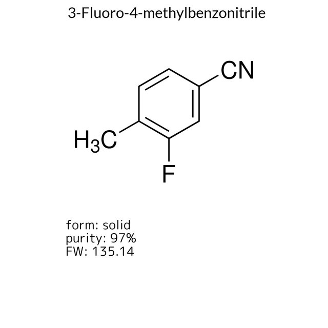 3-Fluoro-4-methylbenzonitrile