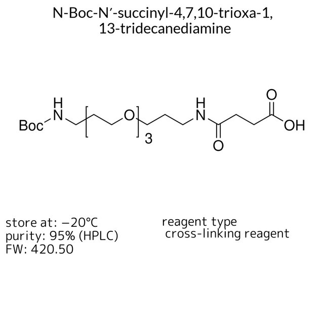 N-Boc-N?-succinyl-4,7,10-trioxa-1,13-tridecanediamine