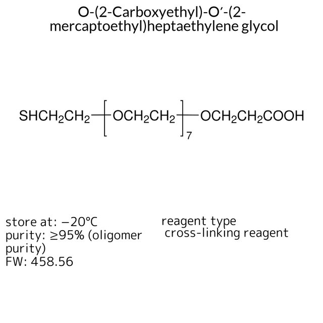 O-(2-Carboxyethyl)-O?-(2-mercaptoethyl)heptaethylene glycol