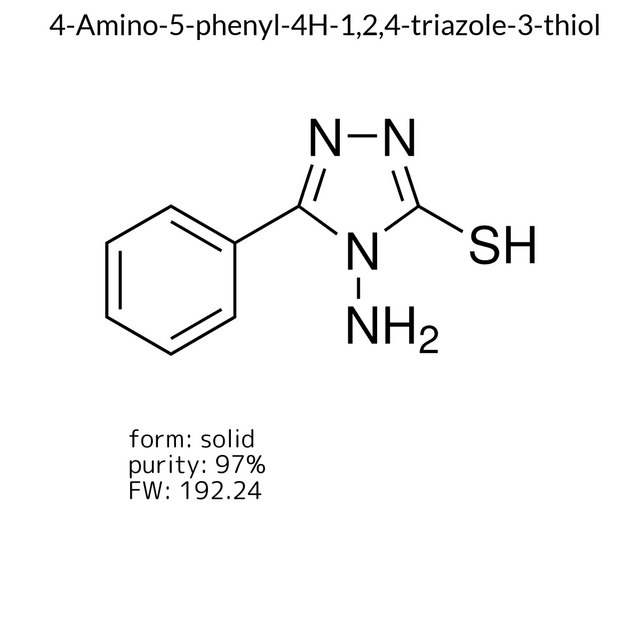 4-Amino-5-phenyl-4H-1,2,4-triazole-3-thiol
