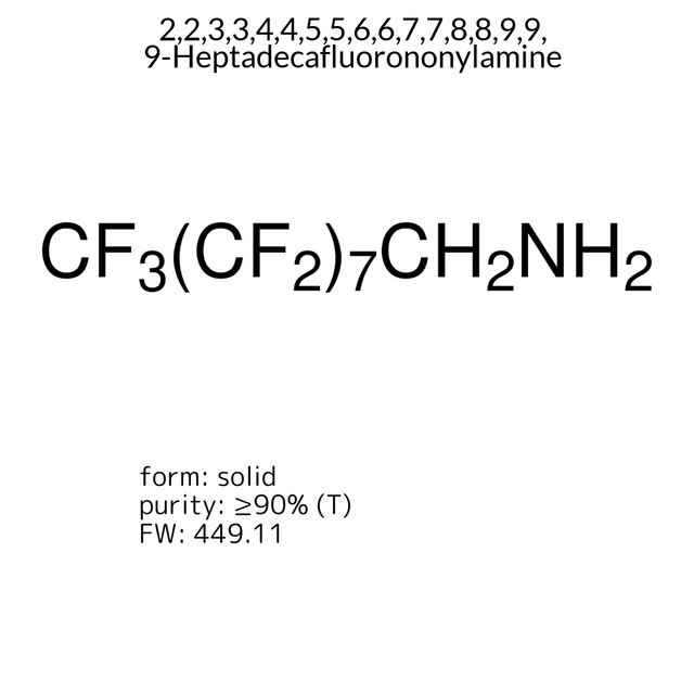2,2,3,3,4,4,5,5,6,6,7,7,8,8,9,9,9-Heptadecafluorononylamine