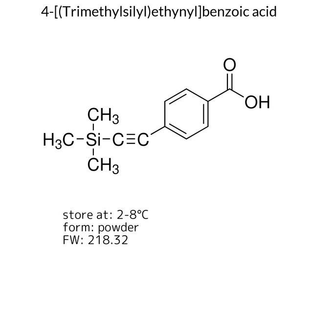4-[(Trimethylsilyl)ethynyl]benzoic acid