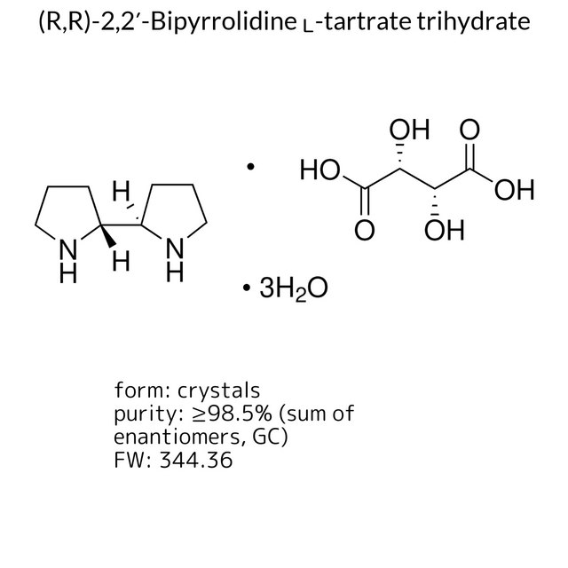 (R,R)-2,2?-Bipyrrolidine ?-tartrate trihydrate
