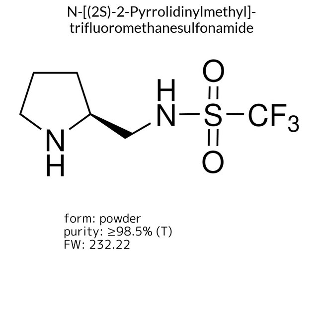 N-[(2S)-2-Pyrrolidinylmethyl]-trifluoromethanesulfonamide