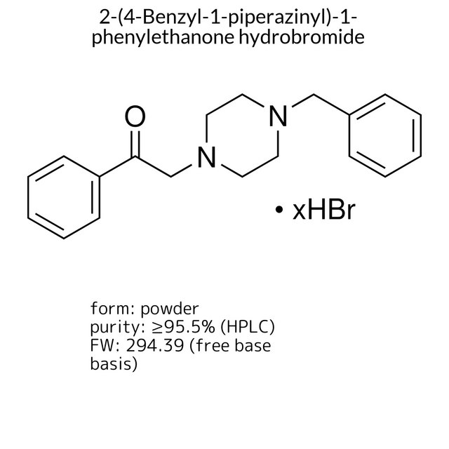 2-(4-Benzyl-1-piperazinyl)-1-phenylethanone hydrobromide