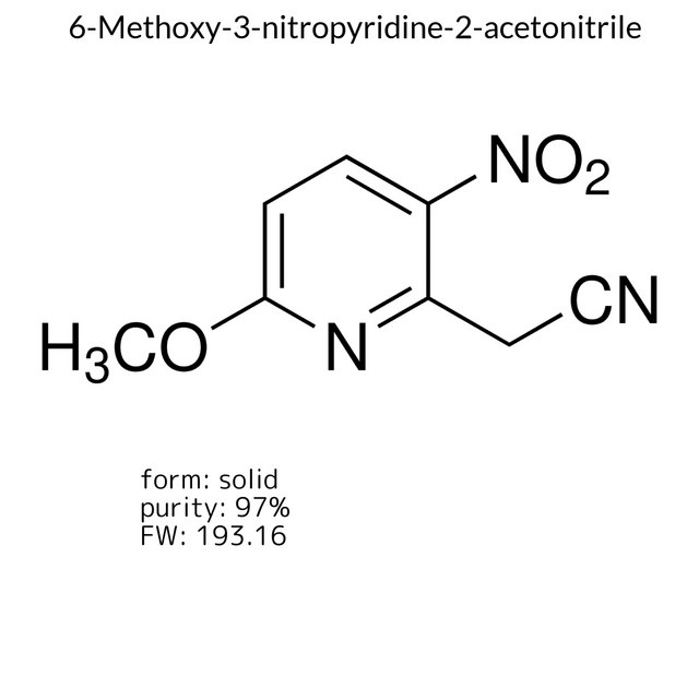 6-Methoxy-3-nitropyridine-2-acetonitrile