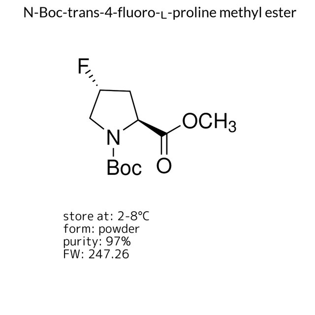 N-Boc-trans-4-fluoro-?-proline methyl ester