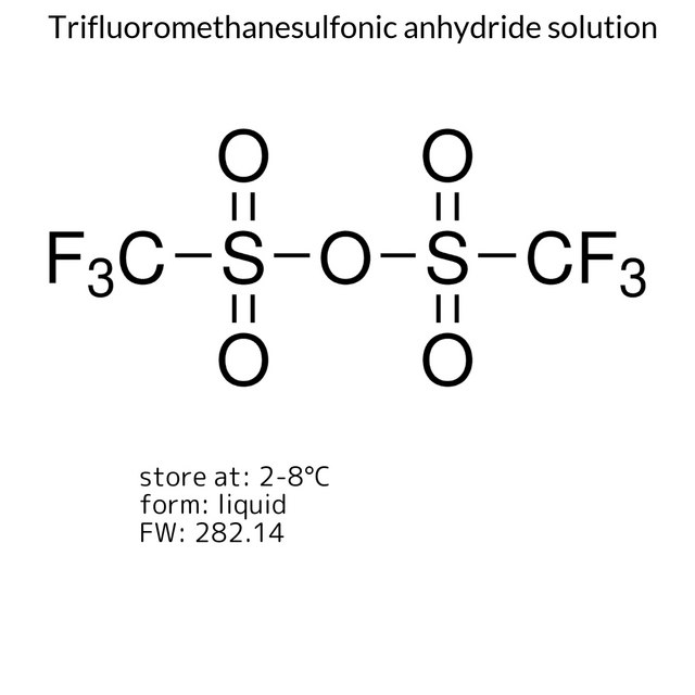 Trifluoromethanesulfonic anhydride solution
