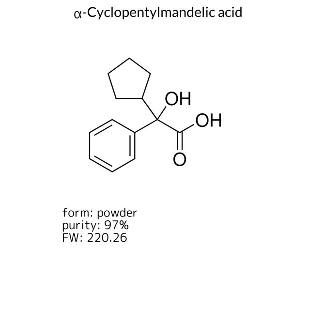 ?-Cyclopentylmandelic acid
