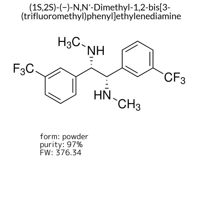 (1S,2S)-(?)-N,N?-Dimethyl-1,2-bis[3-(trifluoromethyl)phenyl]ethylenediamine