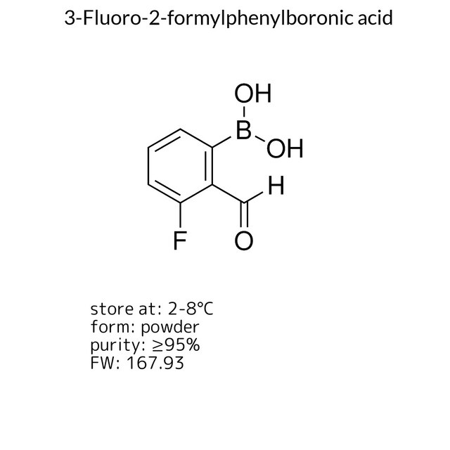 3-Fluoro-2-formylphenylboronic acid