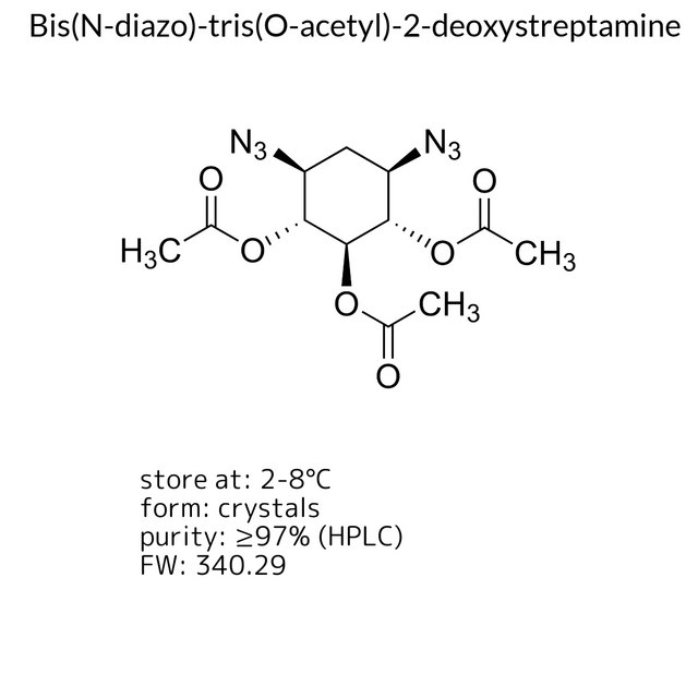 Bis(N-diazo)-tris(O-acetyl)-2-deoxystreptamine