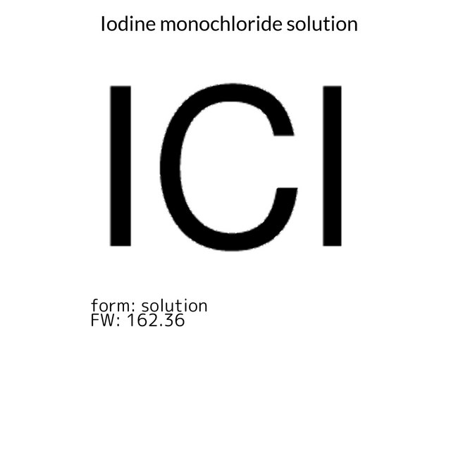 Iodine monochloride solution
