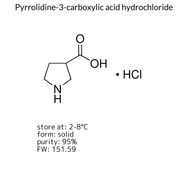 Pyrrolidine-3-carboxylic acid hydrochloride