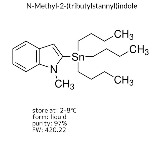 N-Methyl-2-(tributylstannyl)indole