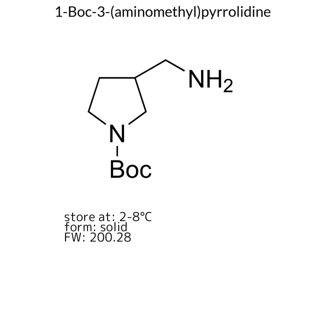 1-Boc-3-(aminomethyl)pyrrolidine