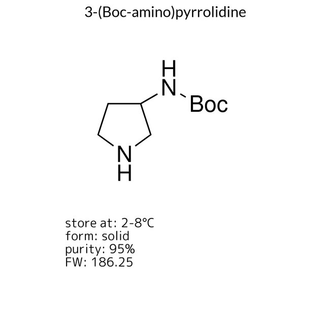 3-(Boc-amino)pyrrolidine