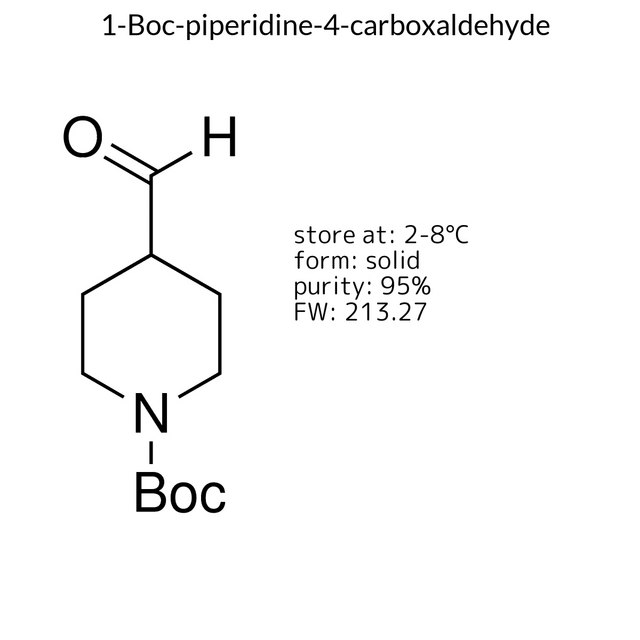 1-Boc-piperidine-4-carboxaldehyde