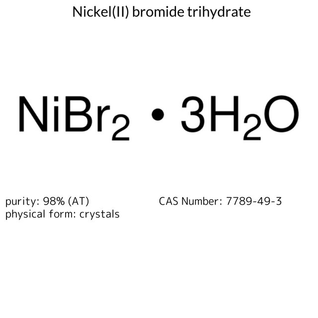 Nickel(II) bromide trihydrate