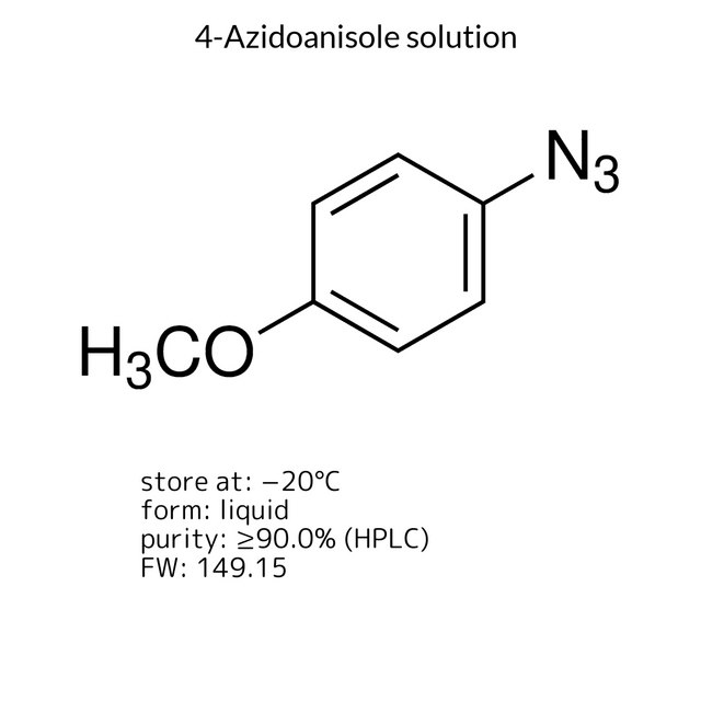 4-Azidoanisole solution