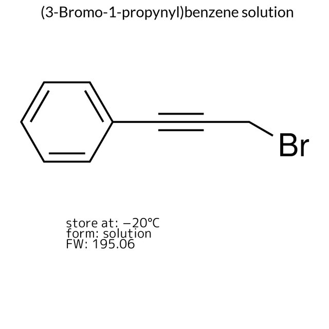 (3-Bromo-1-propynyl)benzene solution