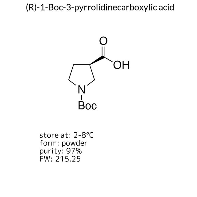 (R)-1-Boc-3-pyrrolidinecarboxylic acid