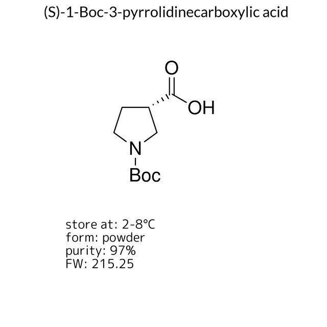 (S)-1-Boc-3-pyrrolidinecarboxylic acid