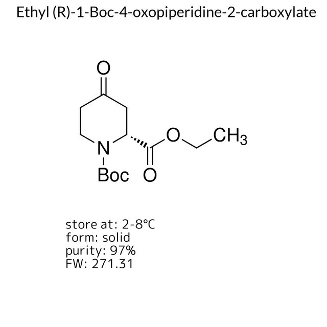 Ethyl (R)-1-Boc-4-oxopiperidine-2-carboxylate
