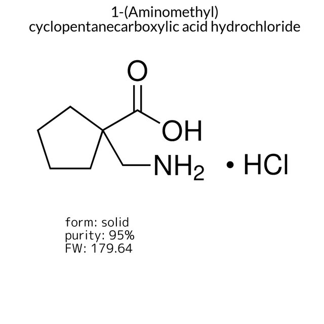 1-(Aminomethyl)cyclopentanecarboxylic acid hydrochloride