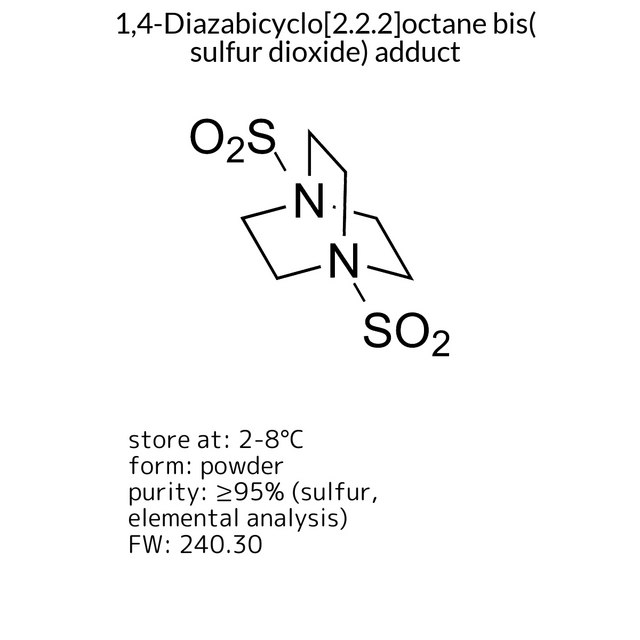 1,4-Diazabicyclo[2.2.2]octane bis(sulfur dioxide) adduct