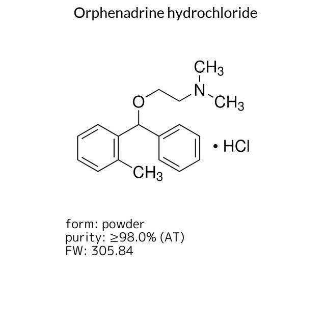 Orphenadrine hydrochloride