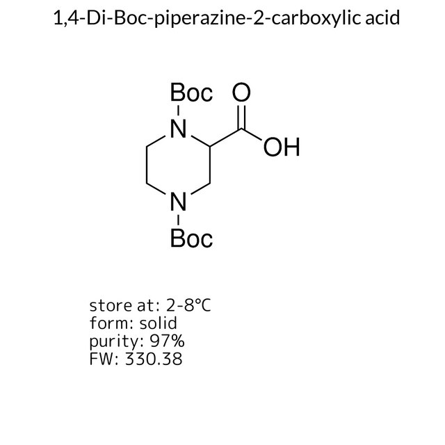 1,4-Di-Boc-piperazine-2-carboxylic acid