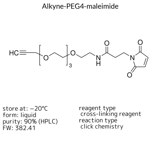 Alkyne-PEG4-maleimide