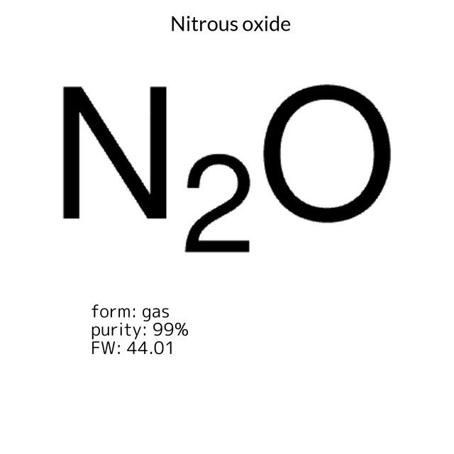 Nitrous oxide