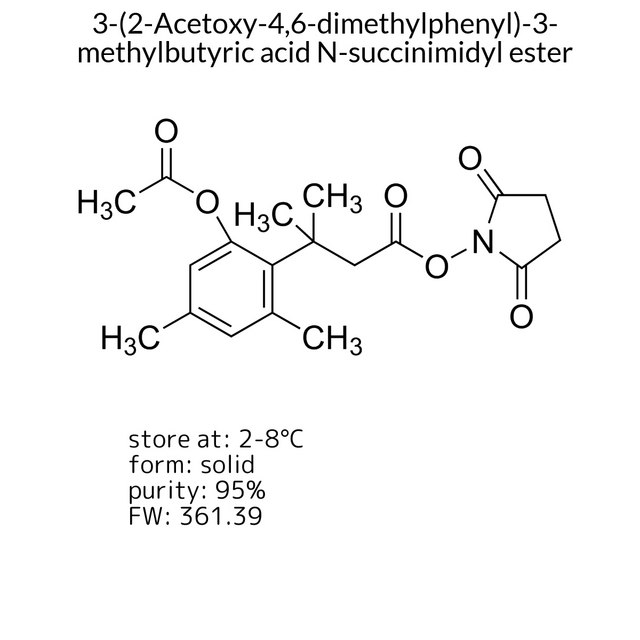 3-(2-Acetoxy-4,6-dimethylphenyl)-3-methylbutyric acid N-succinimidyl ester