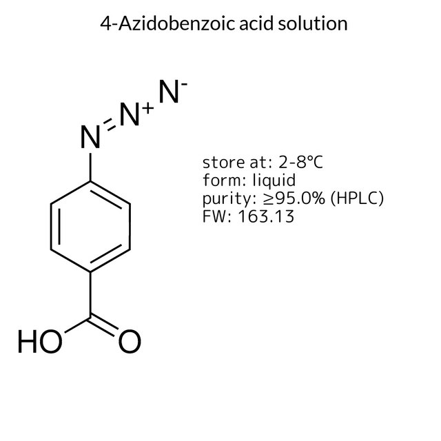 4-Azidobenzoic acid solution