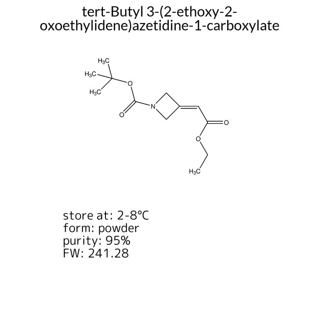 tert-Butyl 3-(2-ethoxy-2-oxoethylidene)azetidine-1-carboxylate