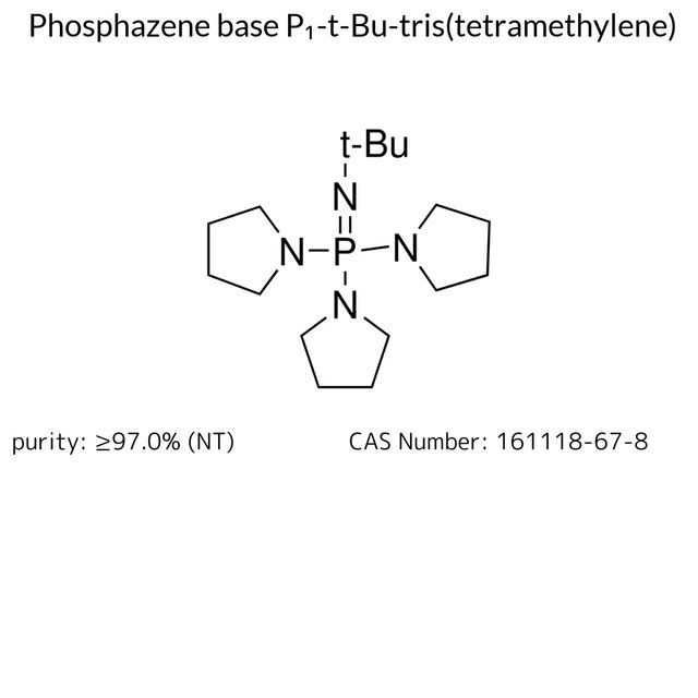 Phosphazene base P?-t-Bu-tris(tetramethylene)